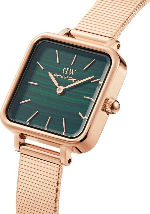 Immagine prodotto Daniel Wellington Quadro Studio Oro Rosa Verde (Orologio da polso analogico, 22 mm)