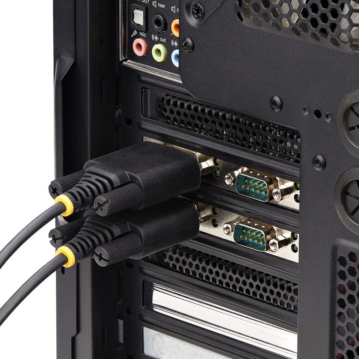 Immagine prodotto StarTech com PS74ADF-SERIAL-CARD, PCIe, Seriale, RS-232/422/485, Nero, Attività, ASIX - AX99100