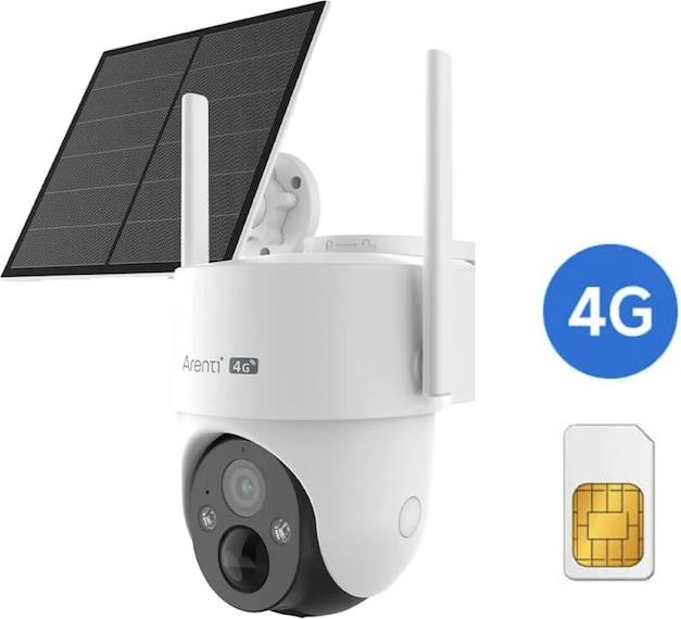 Actual product image Arenti GO3G Kit34G LTE Wireless 2K 3MP Battery Powered Security Camera Including Solar Panel