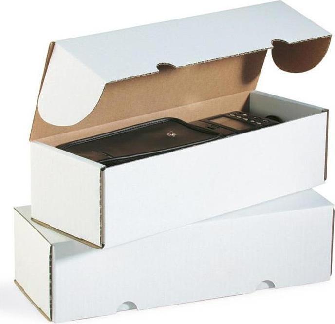 Produktbild Transpak Klappschachtel 1-wellig Masse 308x206x80mm Qualität 1.20 B weiss weiss (50 x)