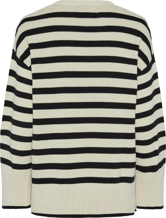 Produktbild Pieces Pcava Ls O-Neck Slit Knit Noos (S)