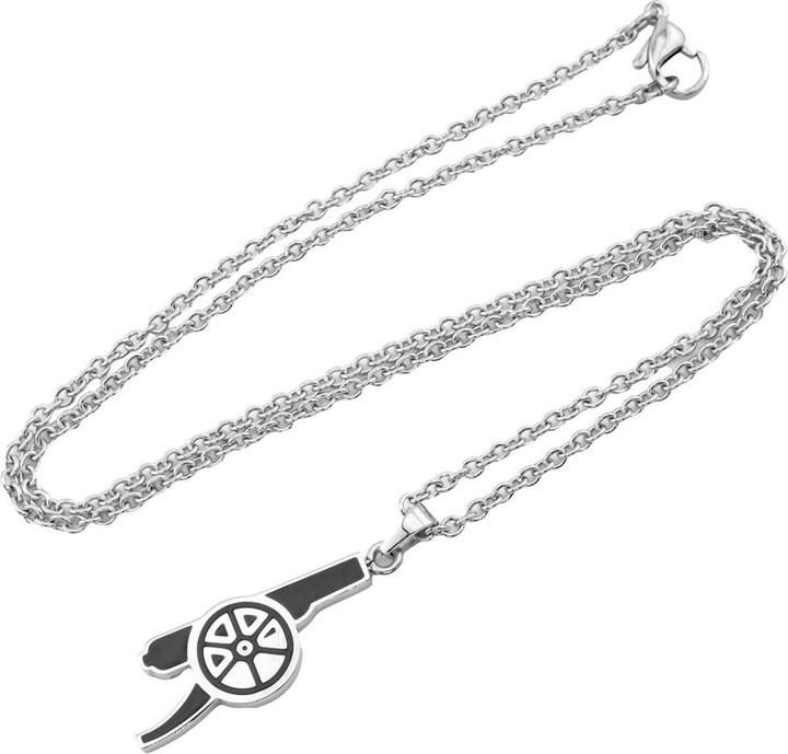 Produktbild Arsenal FC Emblem Halskette mit Anhänger Edelstahl (100% synthetisches Material)
