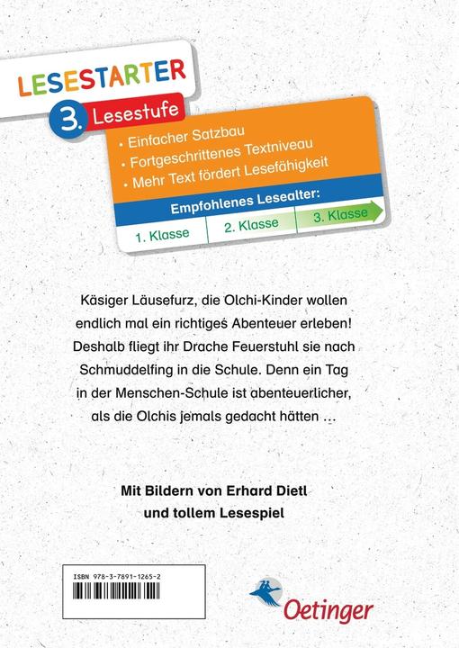 Produktbild Die Olchis fliegen in die Schule (Deutsch, Erhard Dietl, 2019)