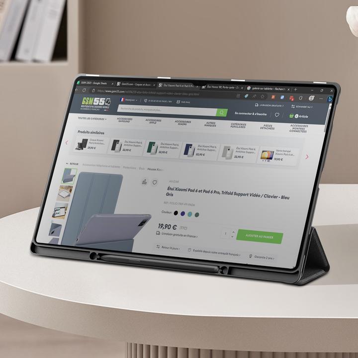 Actual product image Dux Ducis Domo Series (Galaxy Tab S9 Ultra, Galaxy Tab S8 Ultra)