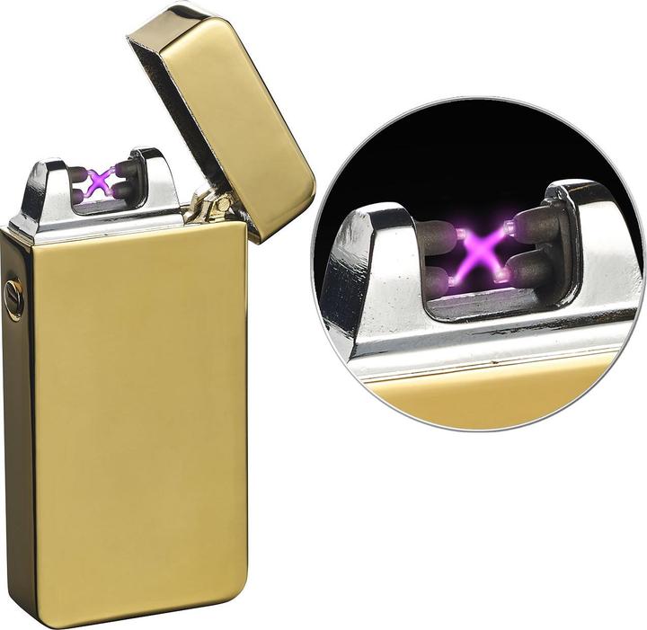 Pearl Elektronisches USB-Feuerzeug mit doppeltem Lichtbogen
