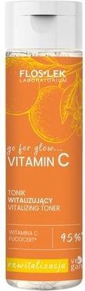 Actual product image Floslek Go For Glow Vitamin C Revitalizing Face Tonic 200ml (Tonic water, 200 ml)
