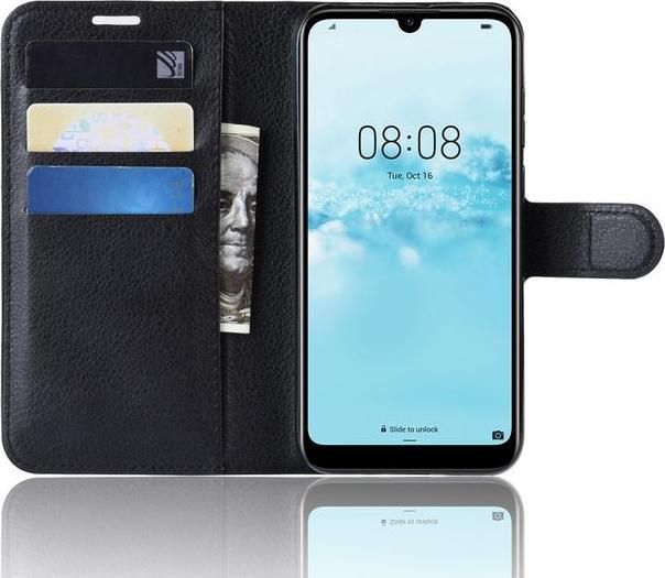 Actual product image MU Classic Litchi Leather Bookcover Series (Huawei Y5 (2019))