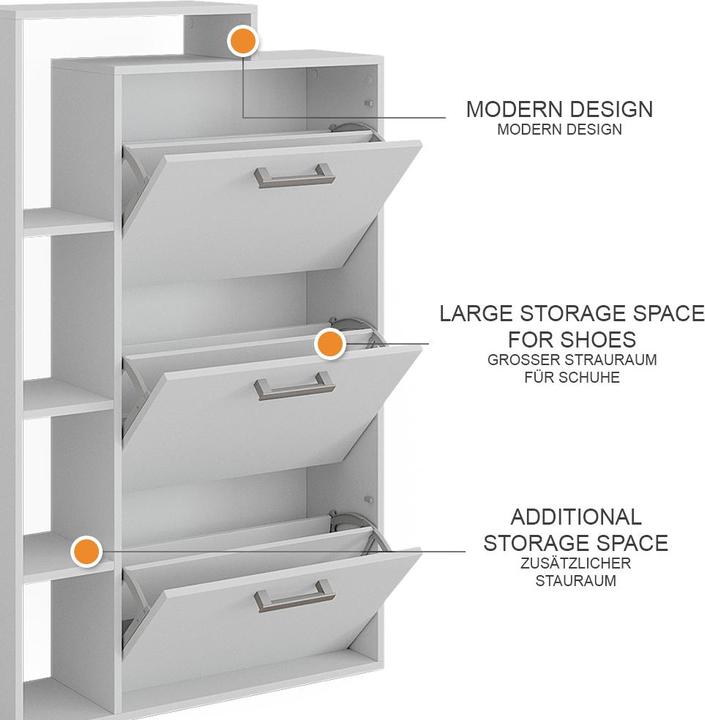 Image du produit Vicco Orlando (80 x 128.3 x 24.2 cm)