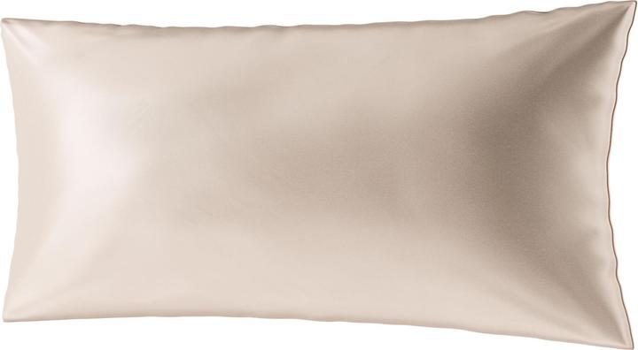 Ailoria BEAUTY SLEEP Silk Zipper Pillowcase (40x80) (beige) (Kopfkissenbezug, 80 x 40 cm)