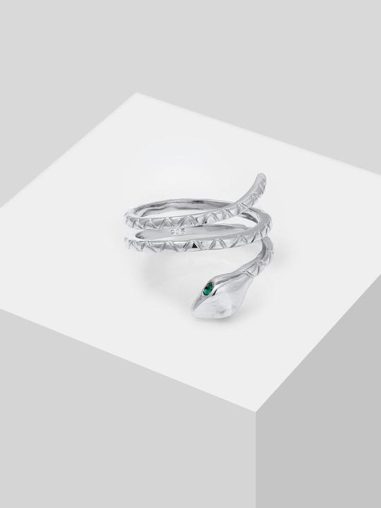 Immagine prodotto Elli Schlangen Design mit Kristallen (50, 925 Argento)