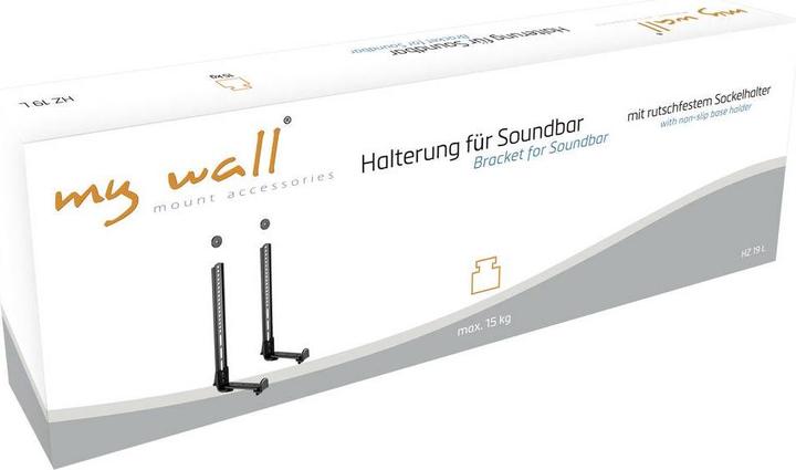 Produktbild myWall HZ19 (1 Paar, Wandmontage, Höhenverstellbar)