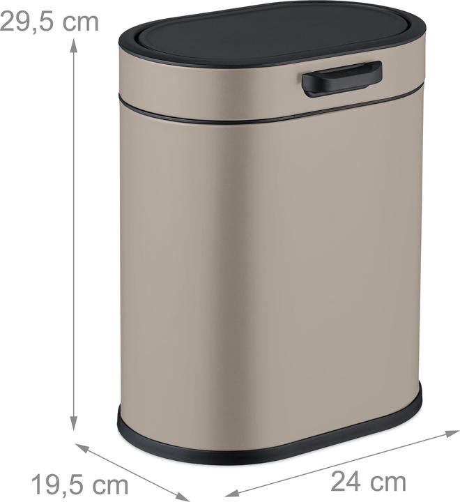 Actual product image Relaxdays kitchen bin (5 l)