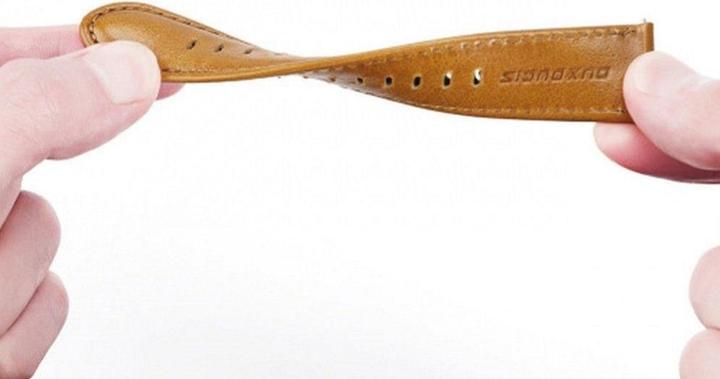 Actual product image Dux Ducis YA Series genuine leather strap (20 mm, Genuine leather)