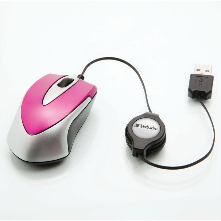 Produktbild Verbatim Go Mini Optical Travel Mouse (Kabelgebunden)