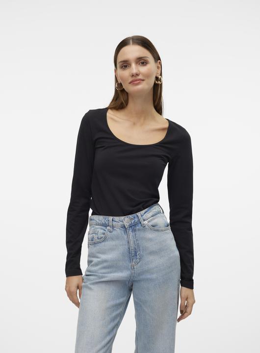 Immagine prodotto Vero Moda Vmlulu Ls U-Neck Top Jrs Ga Noos (L)
