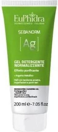 Actual product image Euphidra Sebanorm Ag Normalizing Cleansing Gel 200ml (Gel, 200 ml)