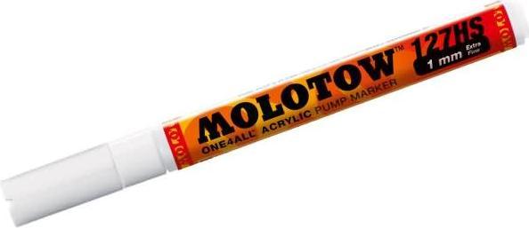 Immagine prodotto Molotow Pennarello One4all 127HS-EF bianco segnale 160 (Bianco segnale, 1 mm, 1 x)