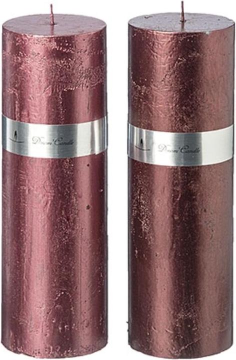 Actual product image Boltze Home Boltze candle metallic red assorted 30 cm (1 pcs.)