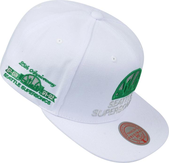 Actual product image Mitchell & Ness White Seattle Supersonic (One size)