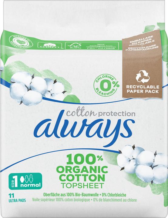 Produktbild Always Ultra Normal (11 x, Damenbinden)