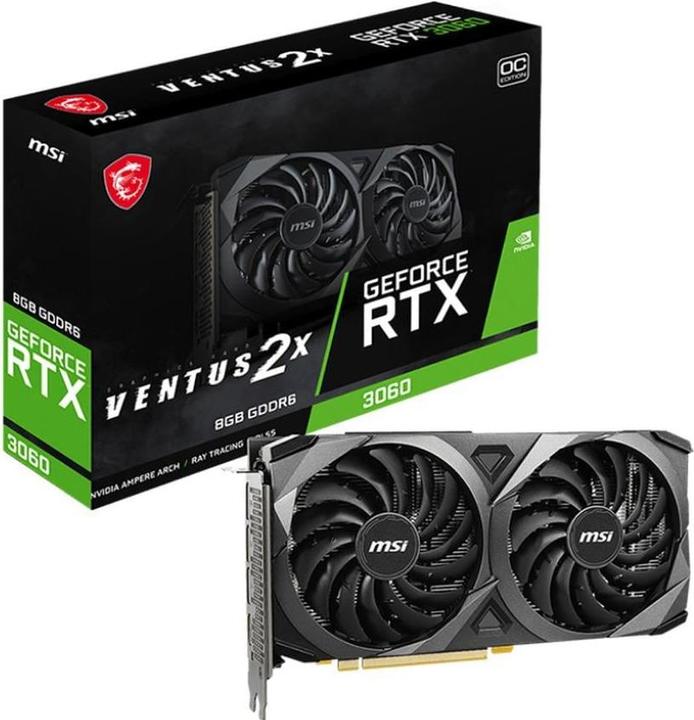 Produktbild MSI GeForce RTX 3060 VENTUS 2X OC (8 GB)