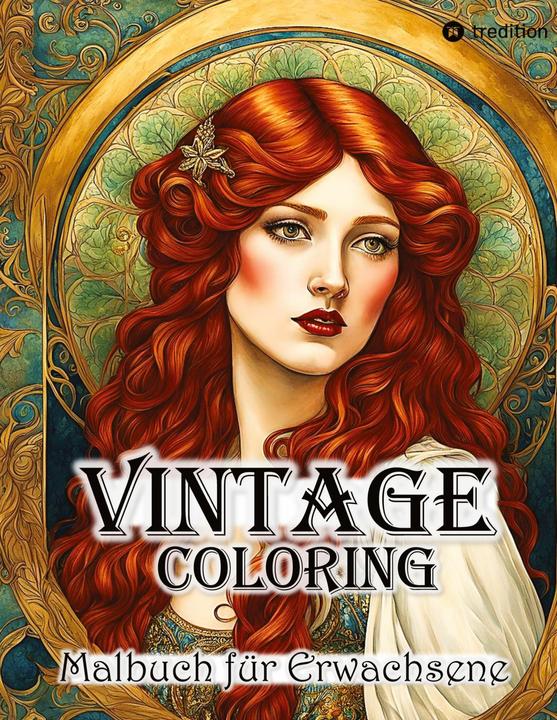 Image du produit Vintage:Livre de coloriage vintage pour lui