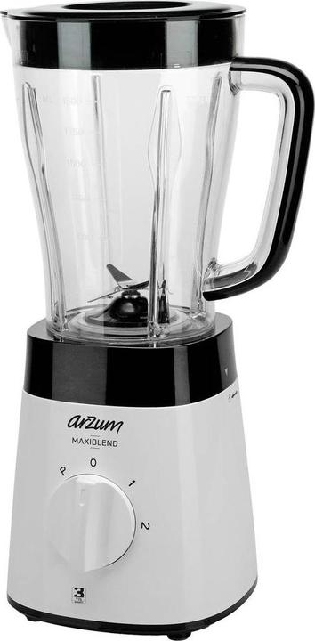 Image du produit Arzum AR1057 Mixeur sur socle 500W blanc/noir (500 W)