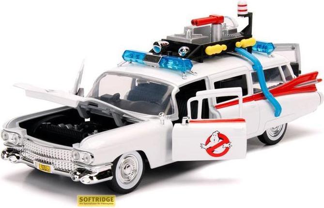 Produktbild Jada SOS Fantômes 1/24 1959 Cadillac Ecto-1 métal