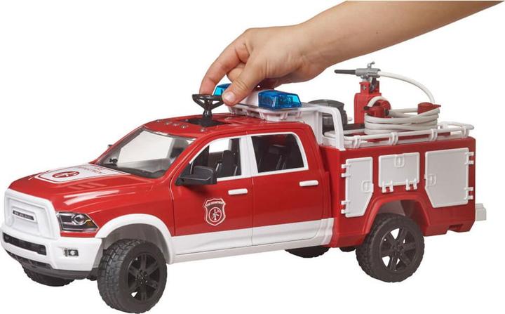 Actual product image Bruder RAM 2500 Fire engine L&S