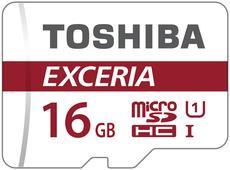 Produktbild Toshiba Exceria M302 microSDHC U1 (16 GB, microSDHC, U1, UHS-I)