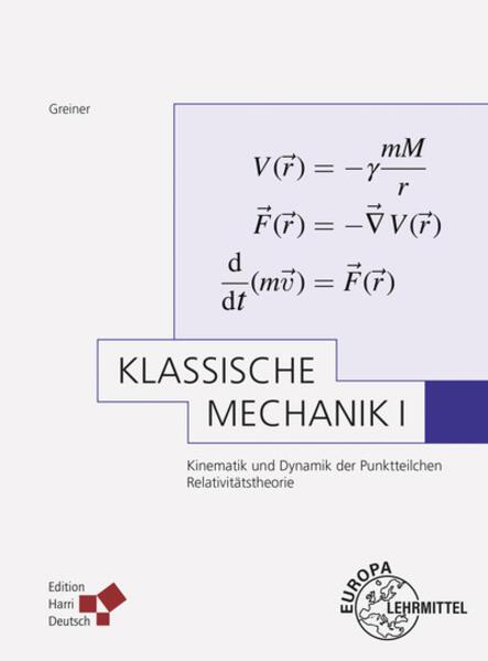Actual product image Classical Mechanics I (Greiner) (German, 2022)