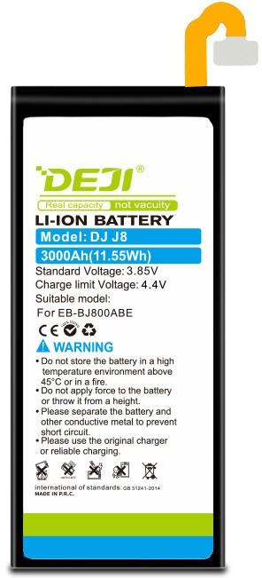 Image du produit DEJI Batterie 6 (2018) EB-BJ800ABE 3000mAh