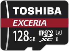 Immagine prodotto Toshiba Exceria M302 microSDXC U3 (128 GB, microSDXC, U3, UHS-I)