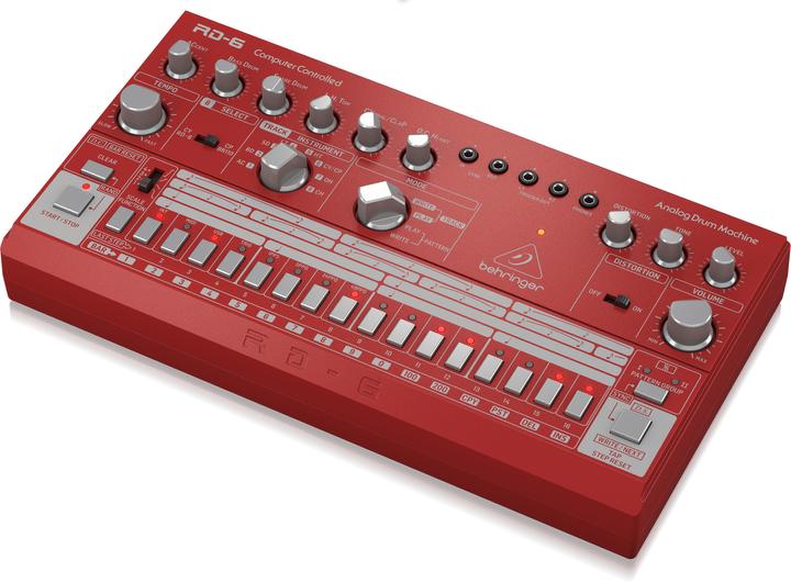 Produktbild Behringer RD-6 -analoginen rumpukone, punainen