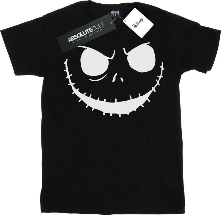 Disney Nightmare Before Christmas Jack's Face Bold TShirt (4XL)