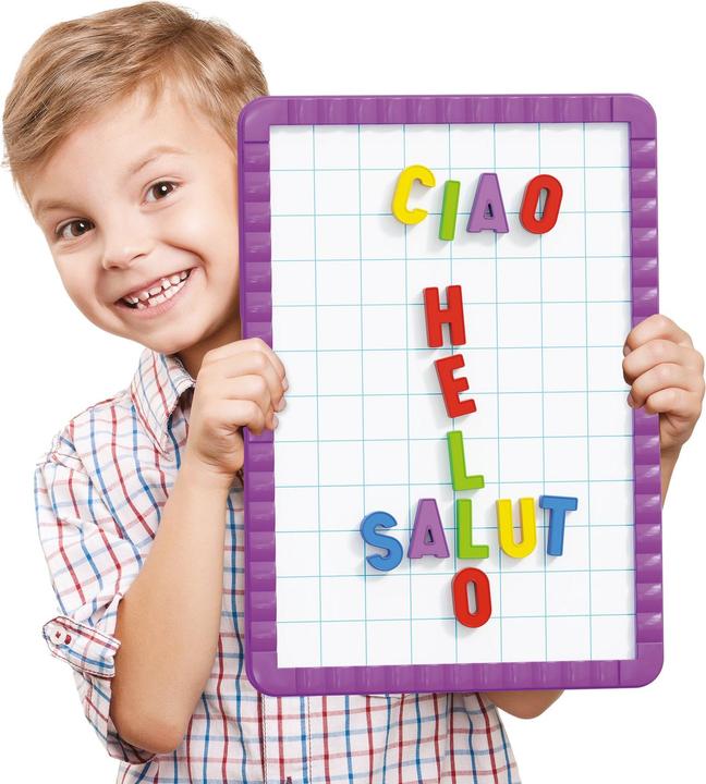 Actual product image Quercetti Magneetbord Basic Letters