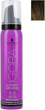 Produktbild Schwarzkopf Professional Igora Expert Mousse (5-0 Hellbraun)