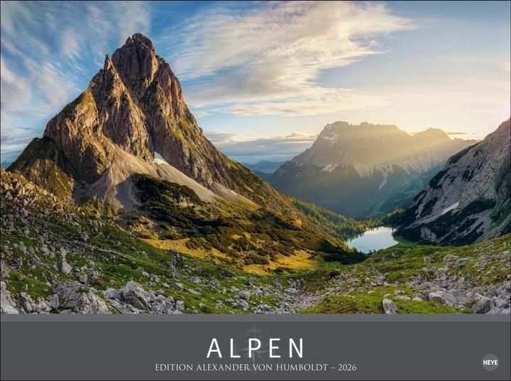 Produktbild Alpen - Edition Alexander von Humboldt Kalender 2026 (78 x 58 cm, Harter Einband, Deutsch)