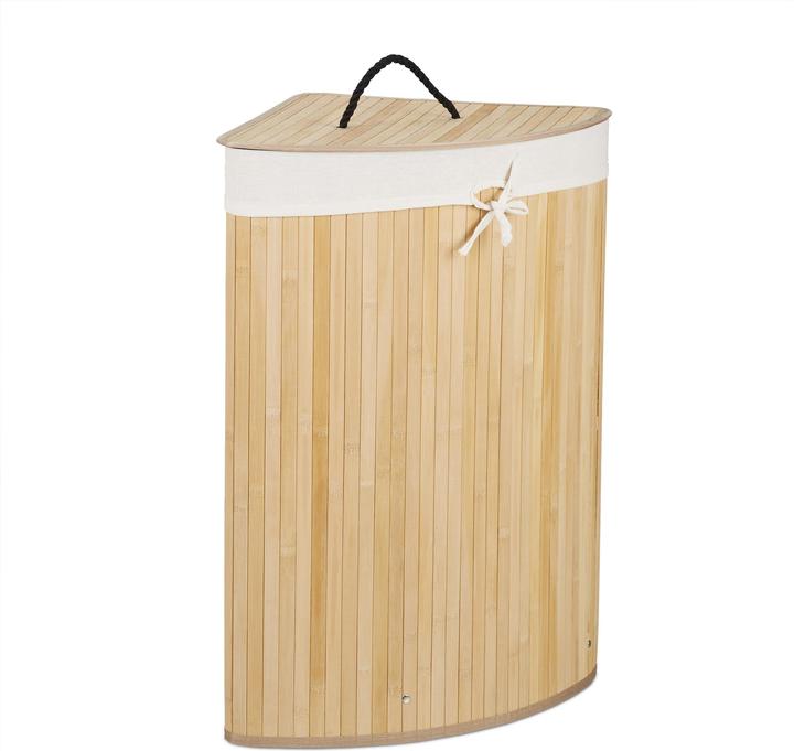 Produktbild Relaxdays Eckwäschekorb (60 l)
