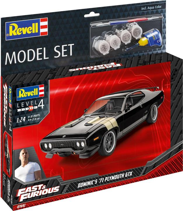 Immagine prodotto Revell Set di modelli FF Dominics 1971 Plymouth GTX