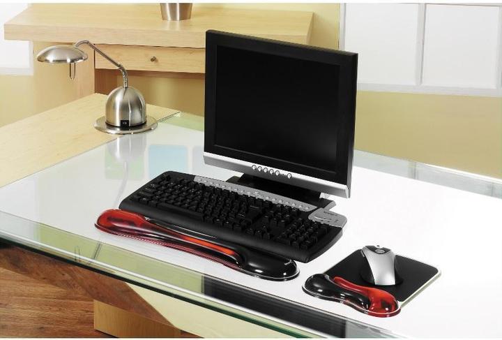 Produktbild Kensington Leitz Duo Mouse pad with gel wrist rest red black