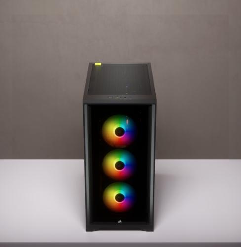 Actual product image Corsair iCUE 4000X (mATX, Mini-ITX, ATX, E-ATX)