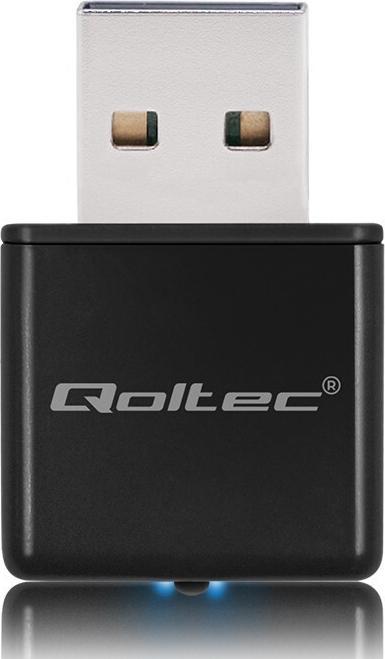 Produktbild Qoltec NANO WiFi Adapter mini Standard N, USB 2.0