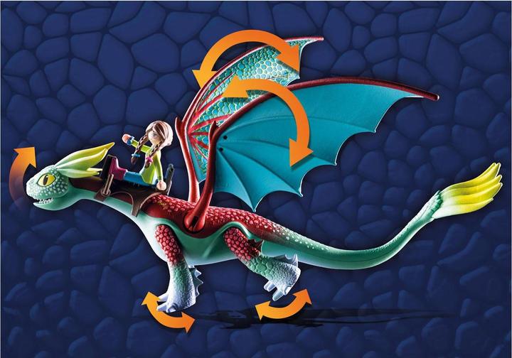 Actual product image Playmobil The Nine Realms- Feathers & Alex (71083, Playmobil Dragons)