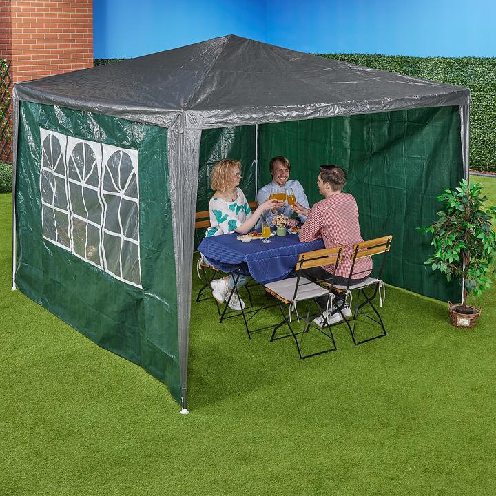 Productafbeelding Relaxdays 3x paviljoen zijwand (10 cm, 300 cm)