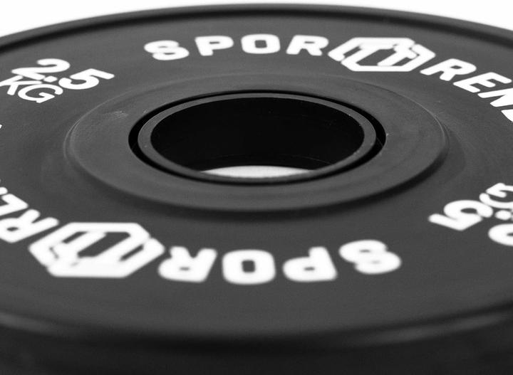 Actual product image Sporttrend 24 Bumper Plate Gewichtsscheibe 2,5 kg (1 x 2.5 kg)