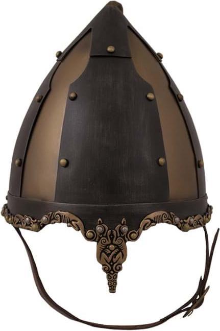 Battle Merchant Rus helmet with horsehair tuft