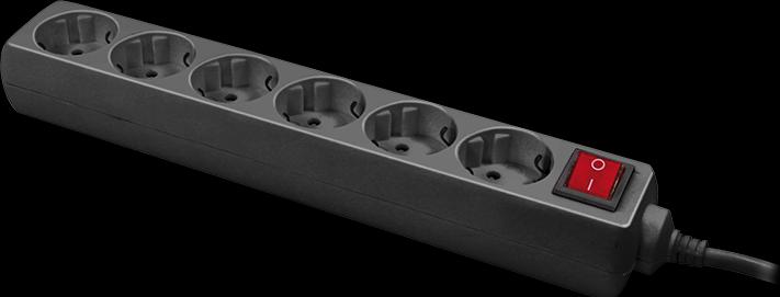 Image du produit LogiLink bandeau de prises (6 x, CEE 7/3, 1.50 m)
