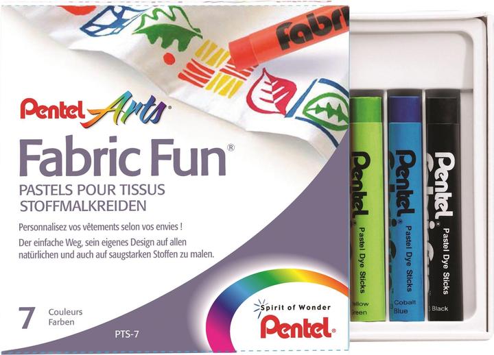 Image du produit Pentel Tissu Crayon Tissu 7s (Multicolore, 1 x)