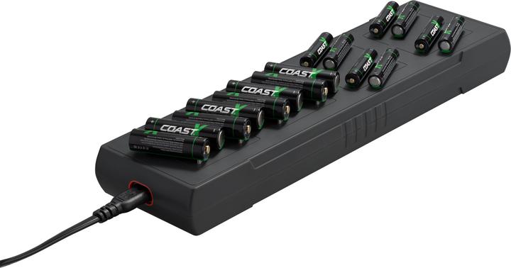 Produktbild Coast ZXCS16 Batterieladegerät für 16 USB-C Batterien